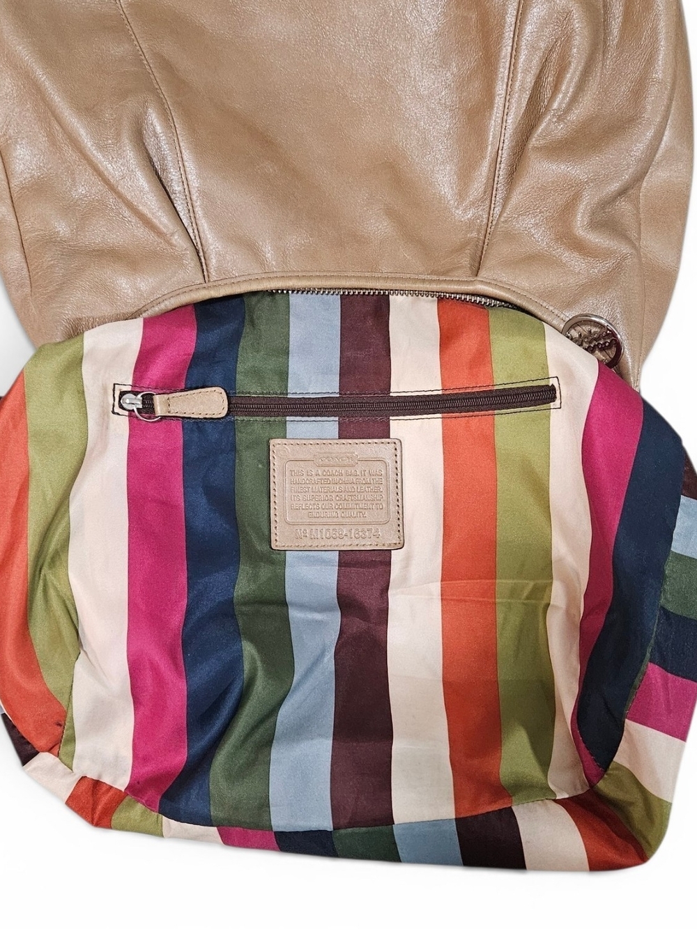 Coach Legacy POPPY HTF 2010 Tan Set - Picture 16 of 16